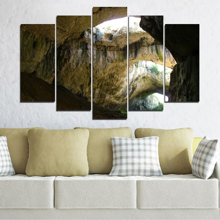 Картини пана Vivid Home от 5 части, България, Канава, 160x100 см, Стандартна форма №0663