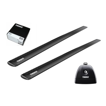 Bare transversale Thule Wingbar Black pentru MAZDA Axela, 5 usi Hatchback, model 2004- (JPN), Sistem cu prindere in puncte fixe Bare transversale Thule Wingbar Black pentru MAZDA Axela, 5 usi Hatchback, model 2004- (JPN), Sistem cu prindere in puncte fixe