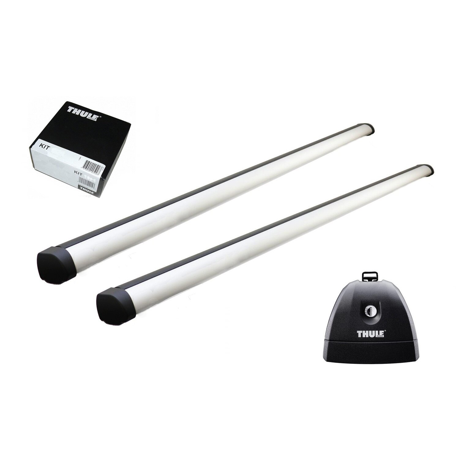 Bare transversale Thule Profesional pentru FIAT Ducato, 4 usi Bus/Van, model 2006-, Sistem cu prindere in puncte fixe