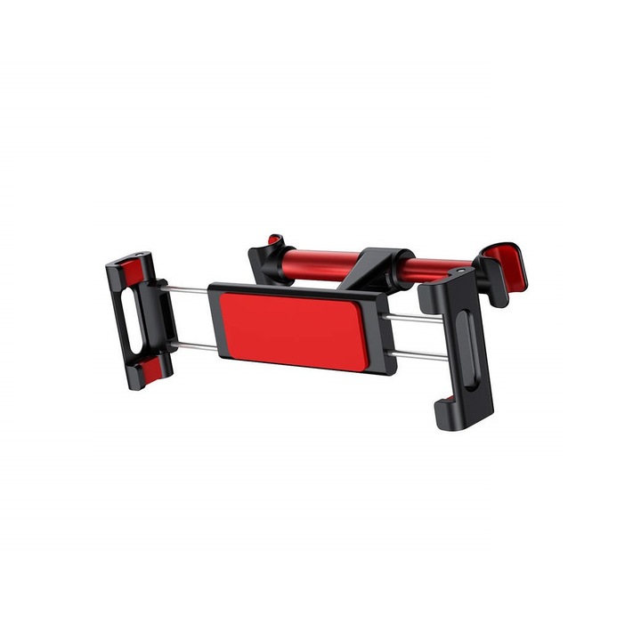 Állítható 360°-os Nabi Market ® tablet tartó fejtámlán piros alumínium