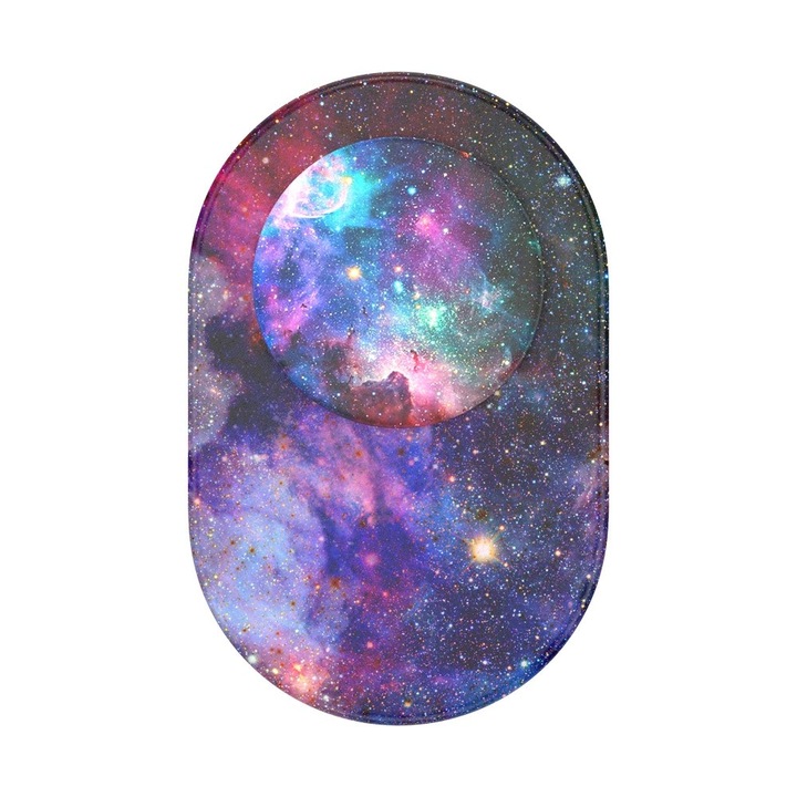 Suport universal de telefon si tableta Popsockets Popgrip Magsafe Blue Nebula