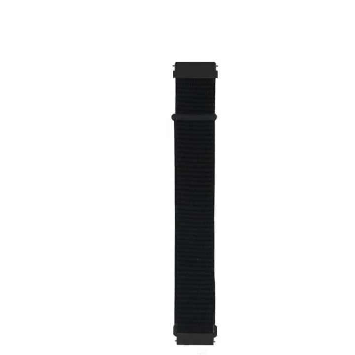 OEM Nylon textil szíj, gyorskioldó, kompatibilis a Samsung Galaxy Watch 46 mm, Gear S2 S3 Classic, S3 Frontier, Galaxy Watch 3, Huawei Watch GT2, GT3, GT3 Pro, GT4, Amazfit GTR 47 mm, szélesség 22 mm, Dark Black