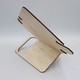 Suport universal de birou pentru telefon si ceas, ochelari, incarcator, WoodMag PD05, dimensiune 22x19cm, din lemn natur