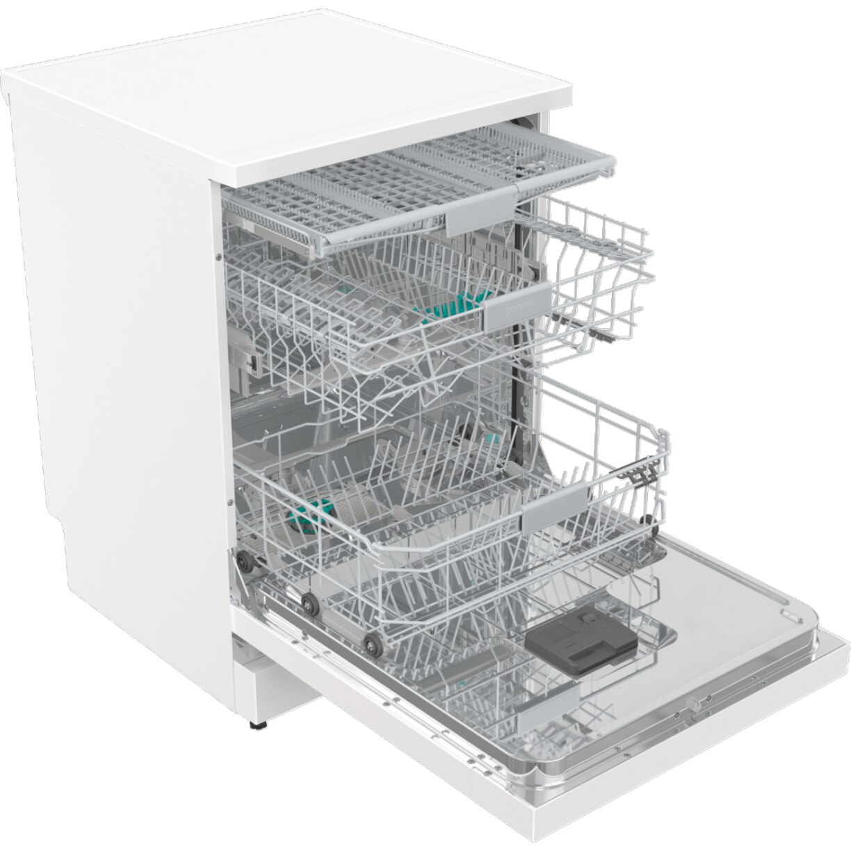 Masina de Spalat Vase GORENJE GS673C60W, 16 seturi, 7 programe, 60 cm, Clasa C, Alb