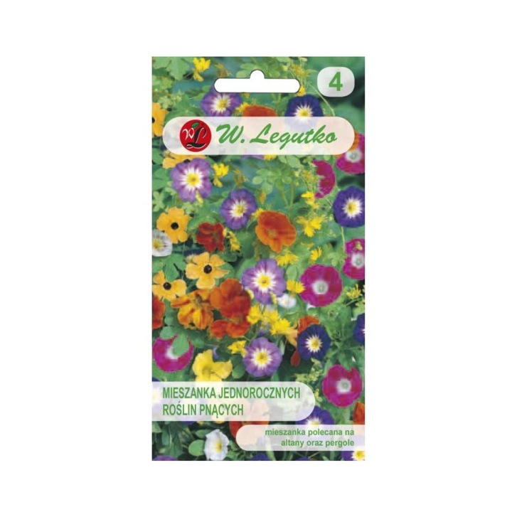 Seminte amestec de plante urcatoare, 1,5 grame, Legutko