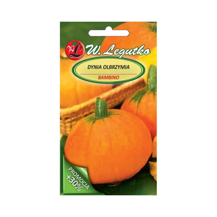 Seminte de dovleac Bambino, 3 grame, Legutko