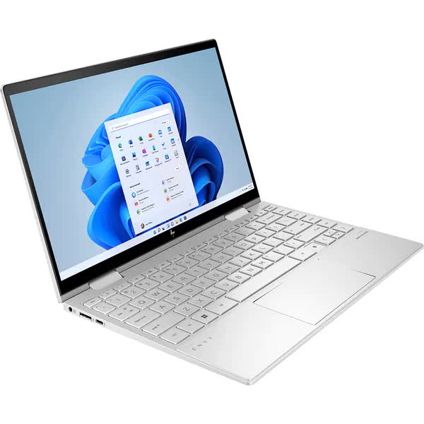 Laptop 2 in 1 HP Envy x360 13-bd0031nn, Intel Core i7-1165G7 pana la 4.7GHz, 13.3" Full HD Touch, 8GB, SSD 512GB, Intel Iris Xe Graphics, Windows 11 Home, Auriu