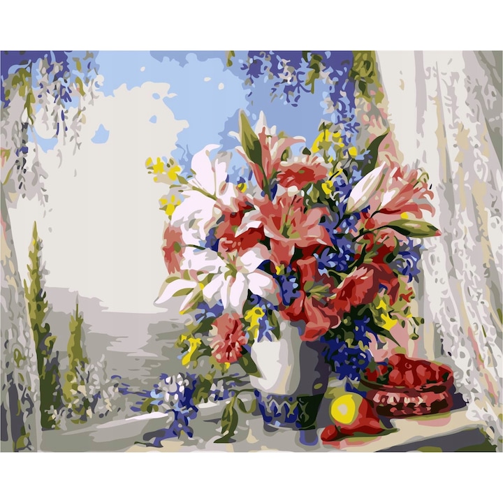 Set de broderie cu diamante 5d, Pictura cu diamante 30x40cm, model 28644620