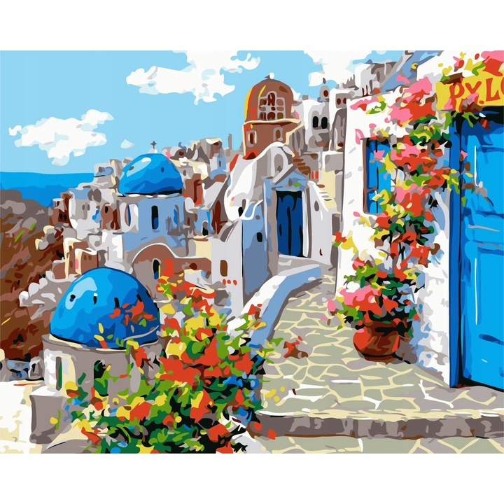 Set de broderie cu diamante 5d, Pictura cu diamante 30x40cm, model 28644607