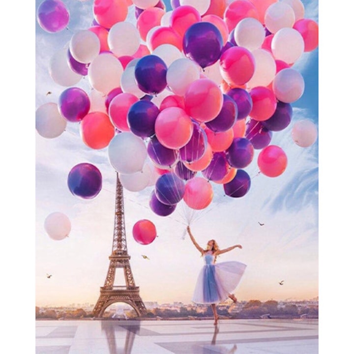 Set de broderie cu diamante 5d, Pictura cu diamante 30x40cm, model 28644306