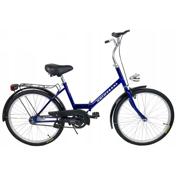 Bicicleta de oras, Antonio, 24", Pliabila, Albastru