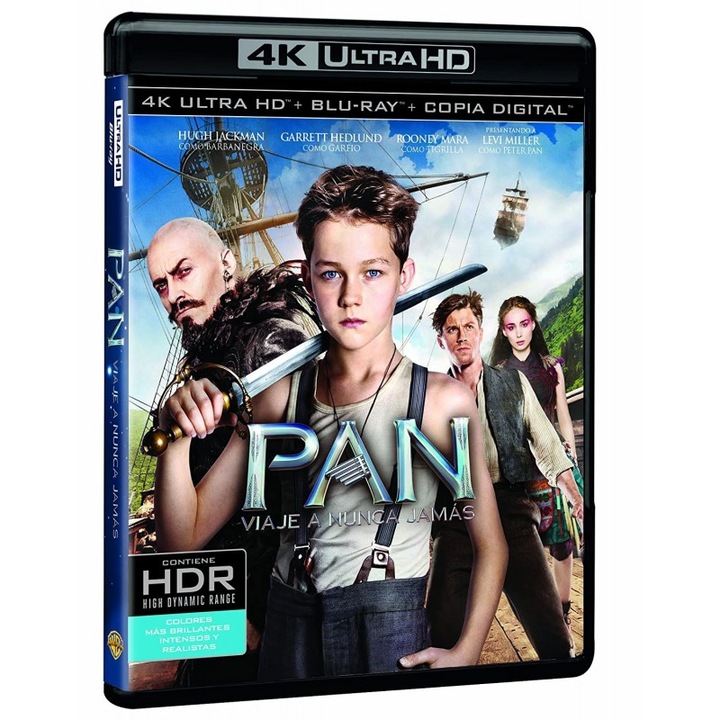 Pan. Viaje A Nunca Jamás (4K Ultra Hd) [Blu-Ray]