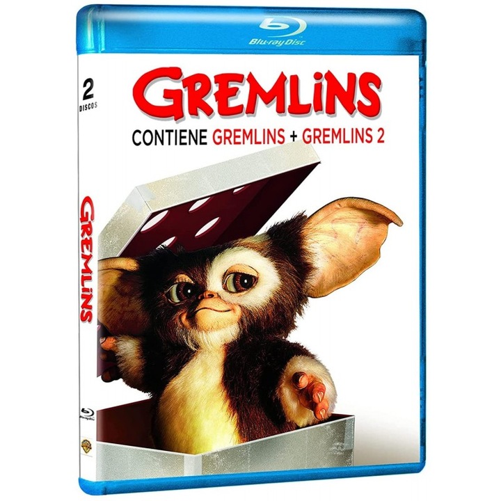 Gremlins 1+2, Warner Bros Entertainment, Comedie, 2 discuri, Blu-ray