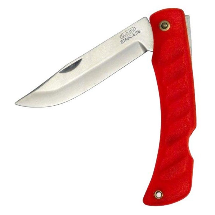 Briceag pliabil, Mikov, Inox/Plastic, Rosu