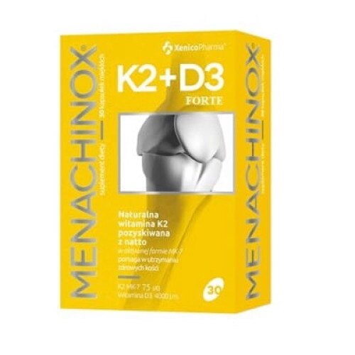 Менахинокс К2+К3, Ксеникофарма, 30 капсули - eMAG.bg