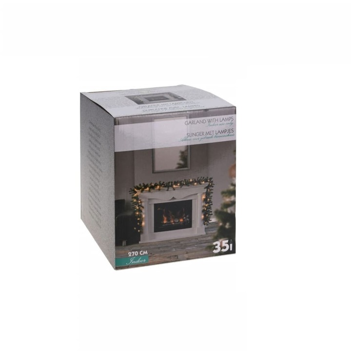 Коледен гирлянд Ambiance, С 35 LED, 270 см