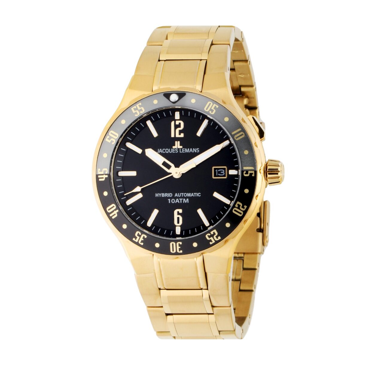 Ceas barbatesc Jacques Lemans 1-2109J, Quartz, 42mm, 10ATM - eMAG.ro