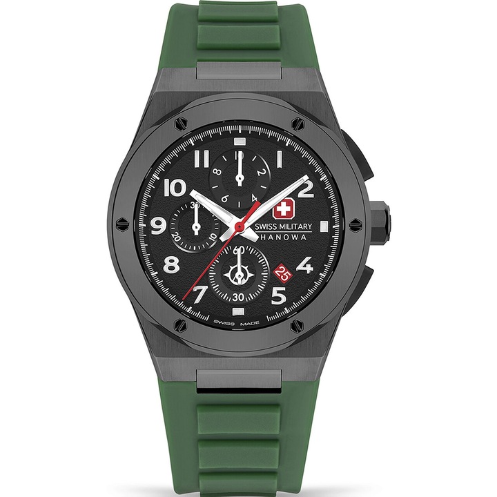 Мъжки часовник Swiss Military SMWGO2102040, Кварц, 43mm, 10ATM