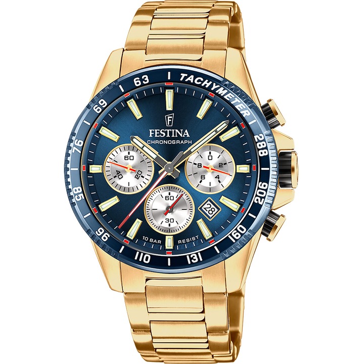 Festina F20634/2, Kvarc, 45mm, 10ATM Férfi karóra