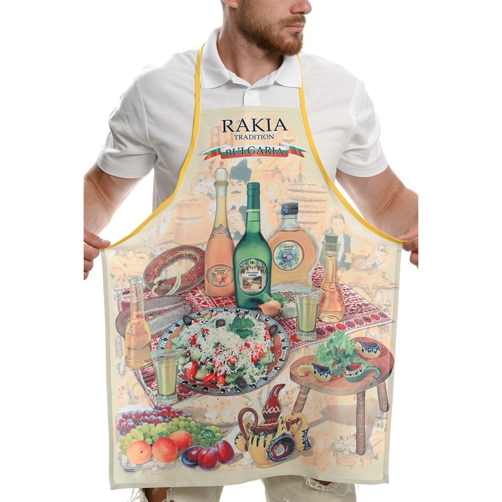 Printex főzőkötény, férfi, női, brandy, nemzeti színű, vicces, többszínű
