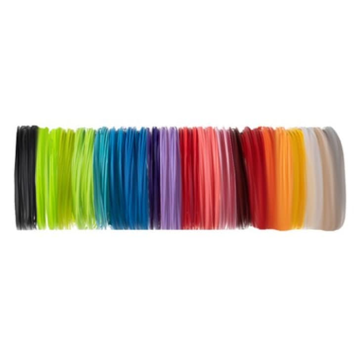 3D toll / 3D nyomtatószál 1,75 mm-es PLA-szál, 20 különböző színű mindegyik szín 3 méter, összesen 60 méter
