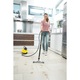 Aparat de curatat cu abur KARCHER SC 2 Deluxe EasyFix, 1l, 1500W, galben cu negru