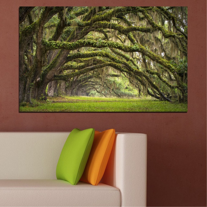Декоративни панели Vivid Home от 1 част, Природа, PVC, 35x25 см, №0019
