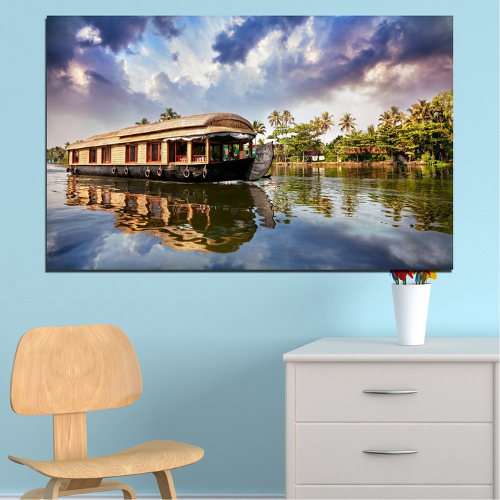 Декоративни панели Vivid Home от 1 част, Природа, PVC, 35x25 см, №0023