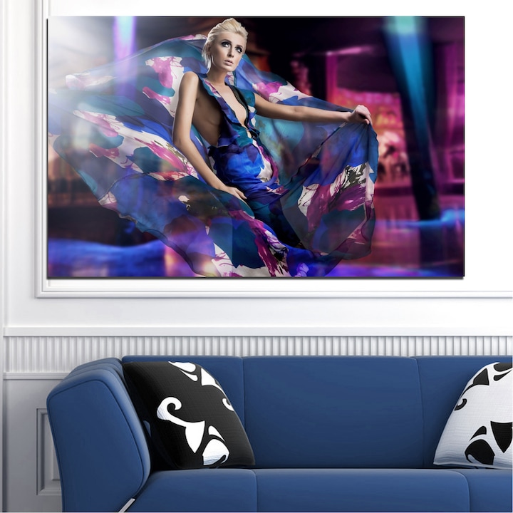 Картини пана Vivid Home от 1 част, Колаж, Канава, 35x25 см, №0058