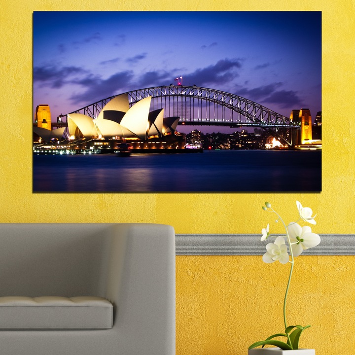 Декоративни панели Vivid Home от 1 част, Вода, PVC, 35x25 см, №0214