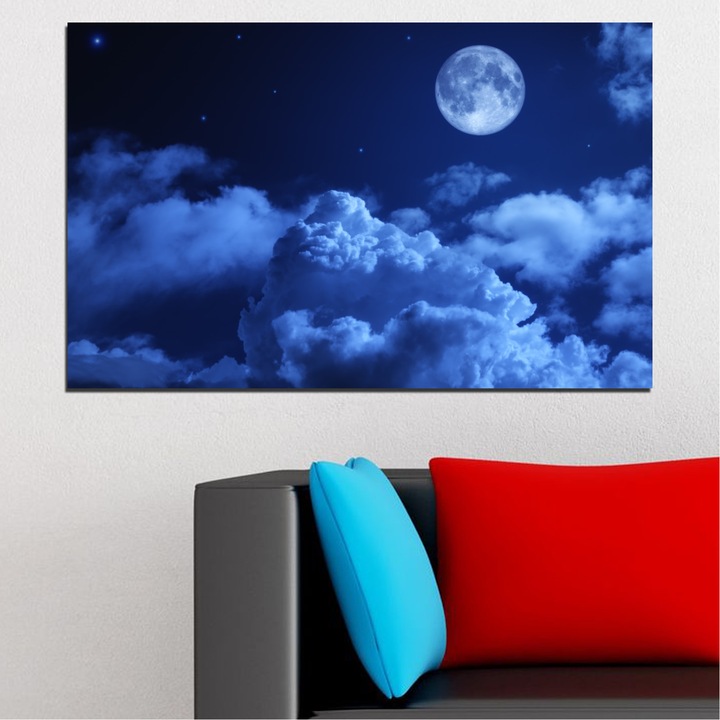 Декоративни панели Vivid Home от 1 част, Небе, PVC, 35x25 см, №0216