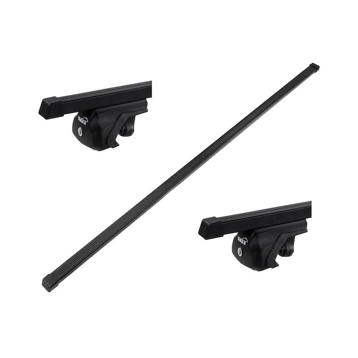 Bare transversale Hakr Otel pentru CITROEN Nemo 4 usi Van, model 2008 - 2014, Sistem cu prindere pe bare longitudinale