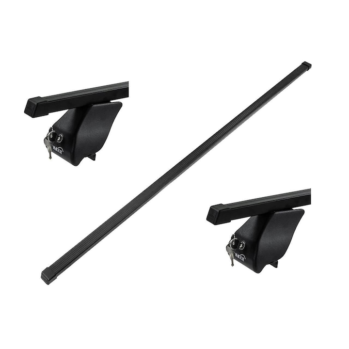Bare transversale Hakr Otel pentru PEUGEOT 308SW 5 usi Estate, model 2014 - 2021, Sistem cu prindere pe bare longitudinale integrate