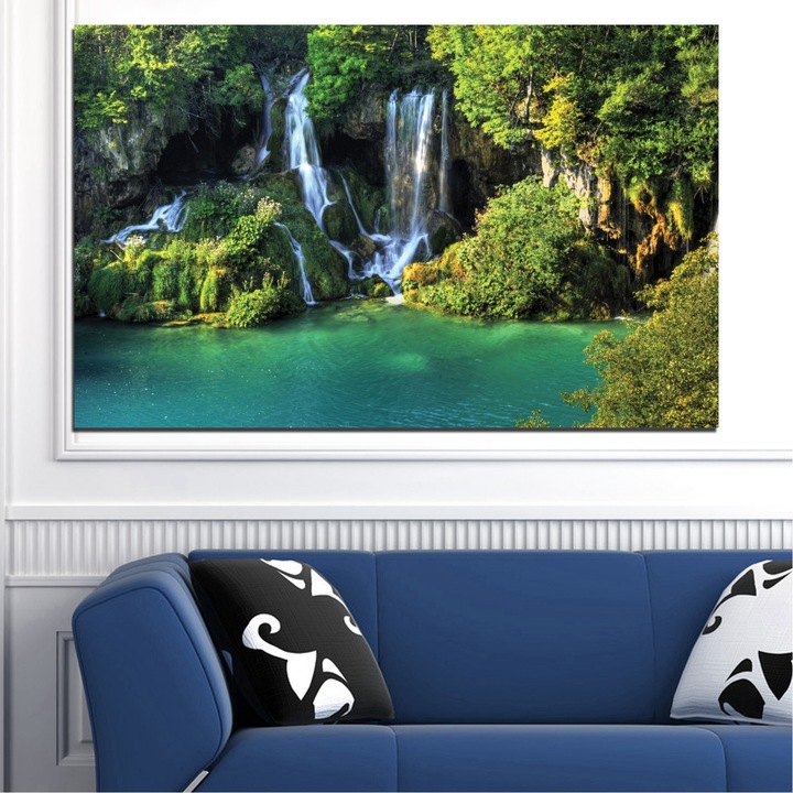 Декоративни панели Vivid Home от 1 част, Природа, PVC, 35x25 см, №0264