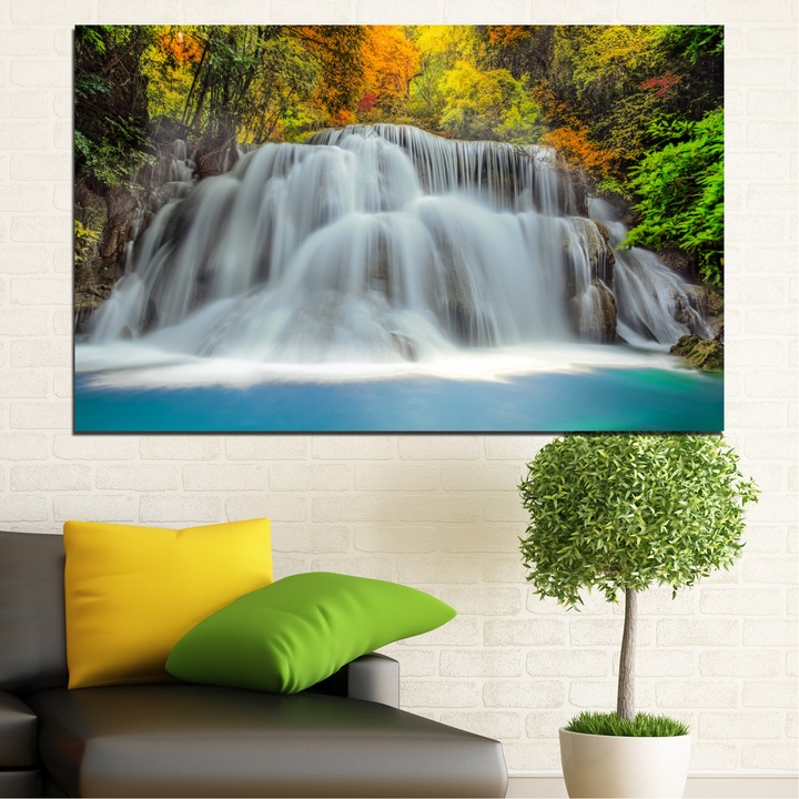 Декоративни панели Vivid Home от 1 част, Природа, PVC, 35x25 см, №0294