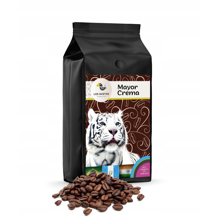 Los Gustos Mayor Crema Kávébab, Arabica/Robusta, 500g
