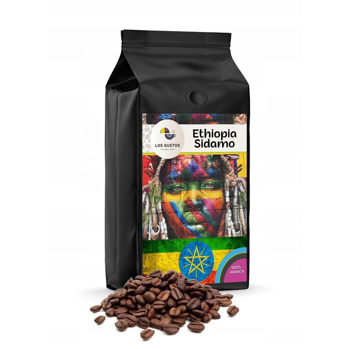 Cafea boabe Ethiopia Sidamo, Los Gustos, Arabica, 250g