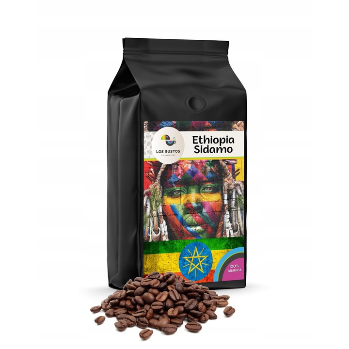 Kávébab Ethiopia Sidamo, Los Gustos, Arabica, 500g