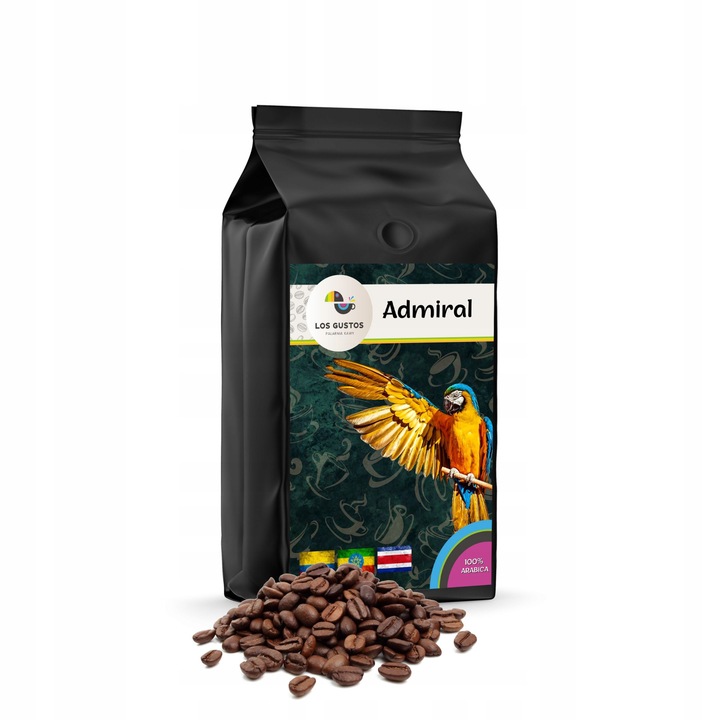 Szemes Kávé Admiral, Los Gustos, Arabica, 250g
