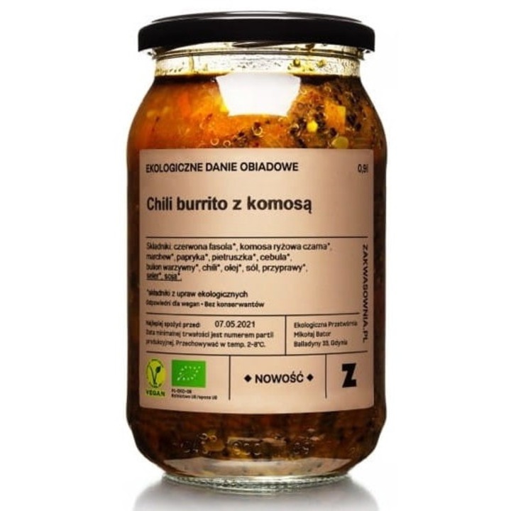 Mexican burrito cu chilli, Zakwasownia, 900 ml