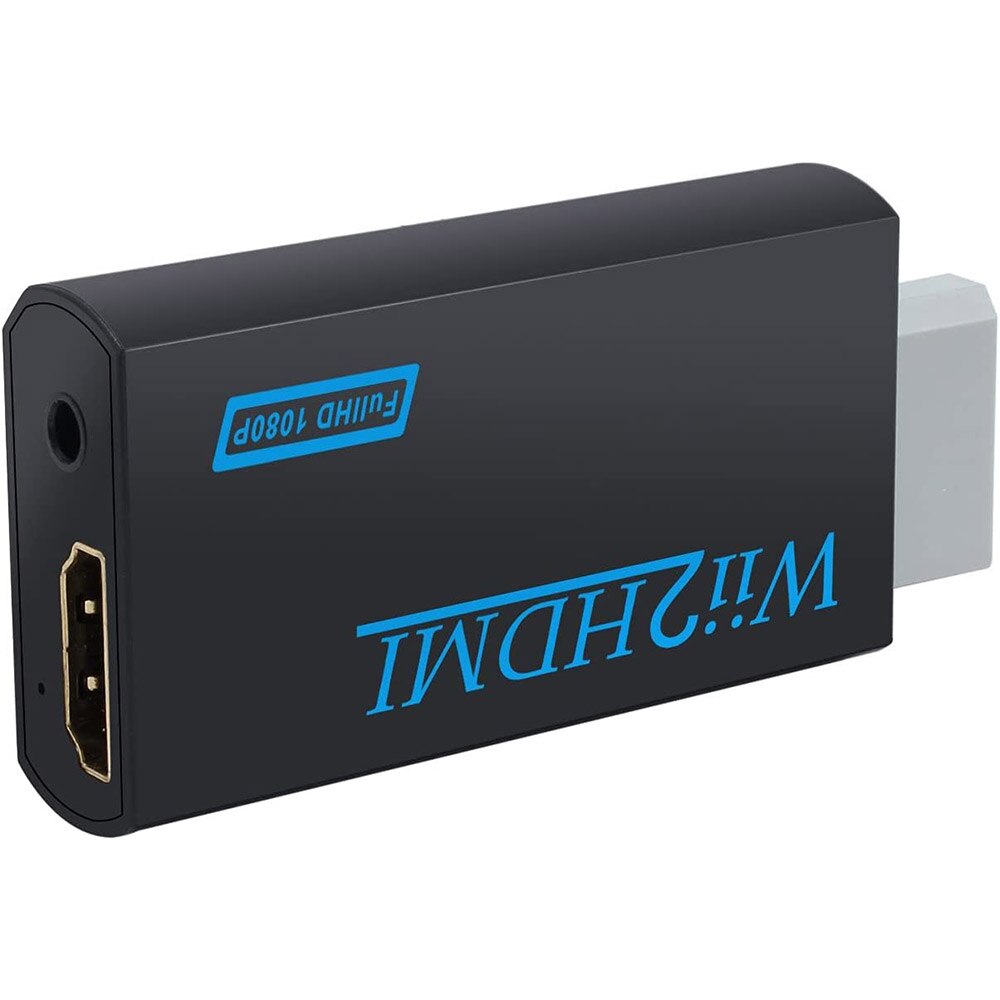Adaptor Wii la HDMI, Vaxiuja, Hd 1080p, Mufa Jack 3,5 mm, Negru eMAG.ro