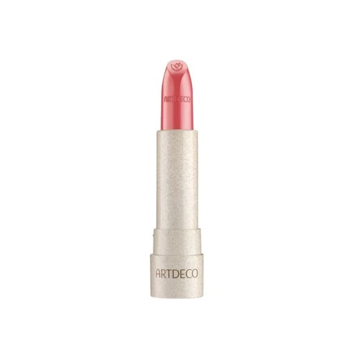 Ruj neted si stralucitor cu ingrediente naturale, Natural Cream lipstick, Artdeco, 625 sunrise, 4 g