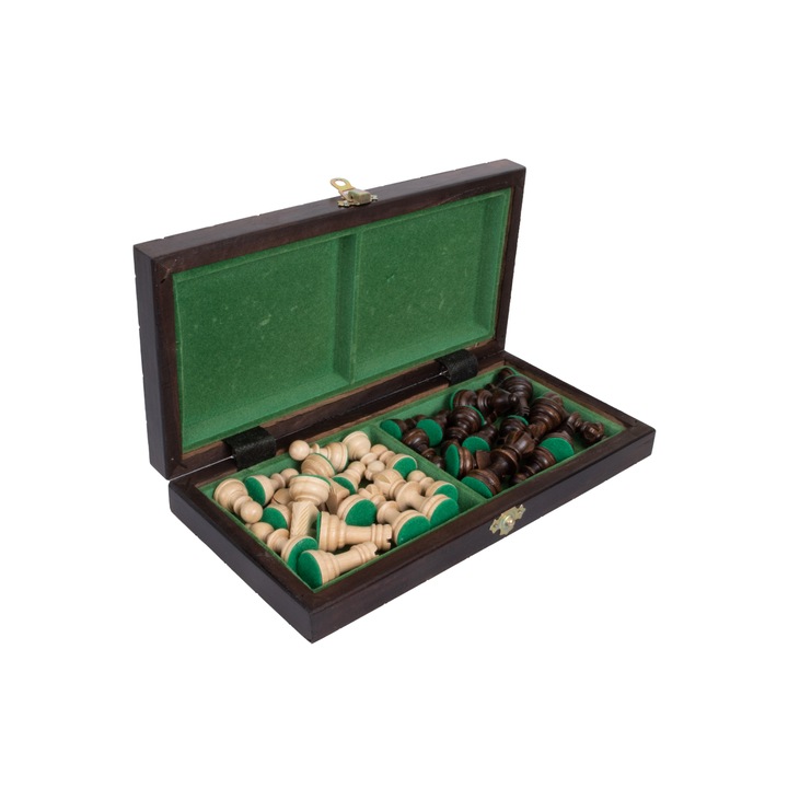 Sah, Lemn, 300 x 300 x 25 mm, Maro