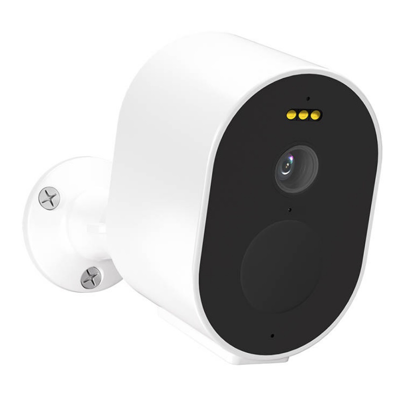 Camera de supraveghere IP WiFi Blurams A11C pentru exterior, fara fir, Color Night Vision, Sunet 2-Way, Aplicatie dedicata, Acces cloud, Control distanta, Alb