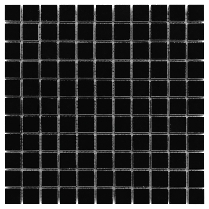 Mozaic, DUNIN, Piatra naturala, PURE BLACK 25, 30,5x30,5x1cm