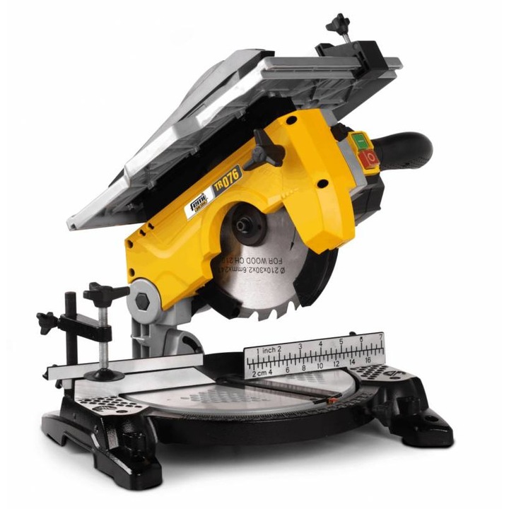 Fierastrau de debitat lemn cu disc si plan superior TR076