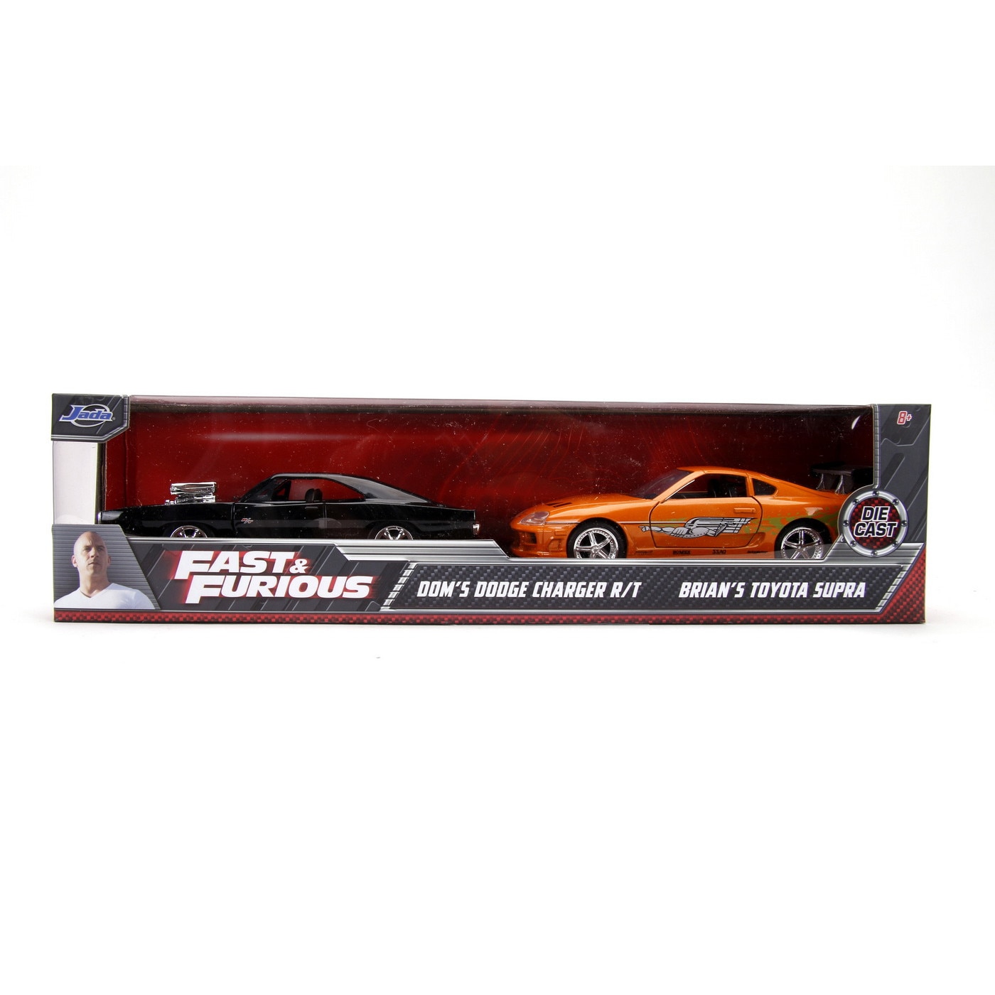 Machete Fast&Furious Dodge Charger R/T si Toyota Supra- 1/32 Jada