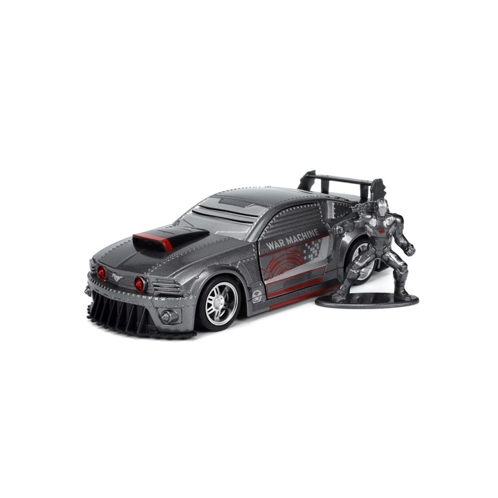 Ford Mustang Gt 2006 modell és War Machine, 1/32 Jada