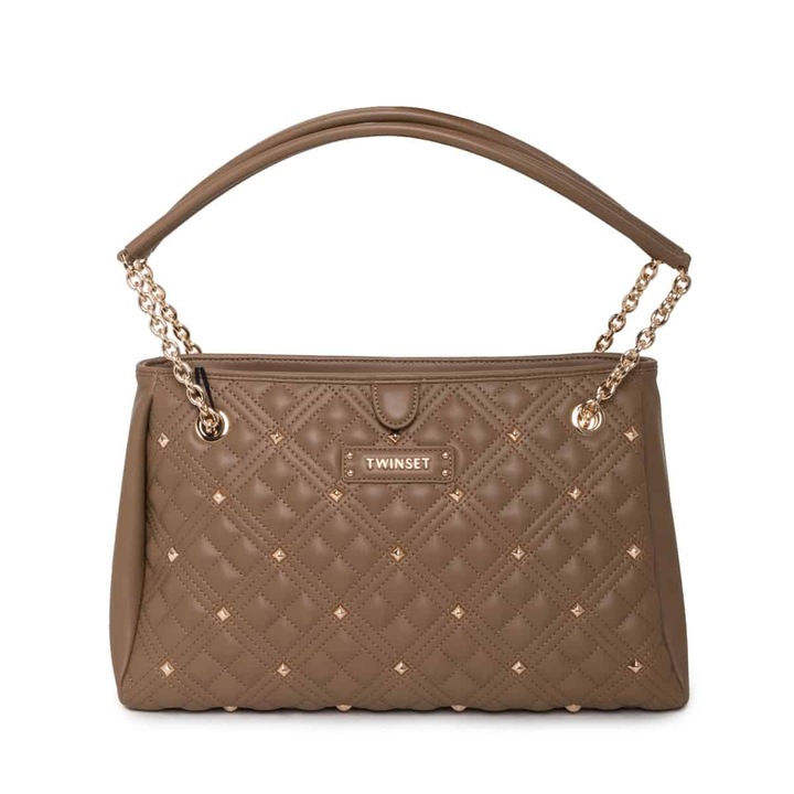 Twinset kézitáska, 222TY801C, barna