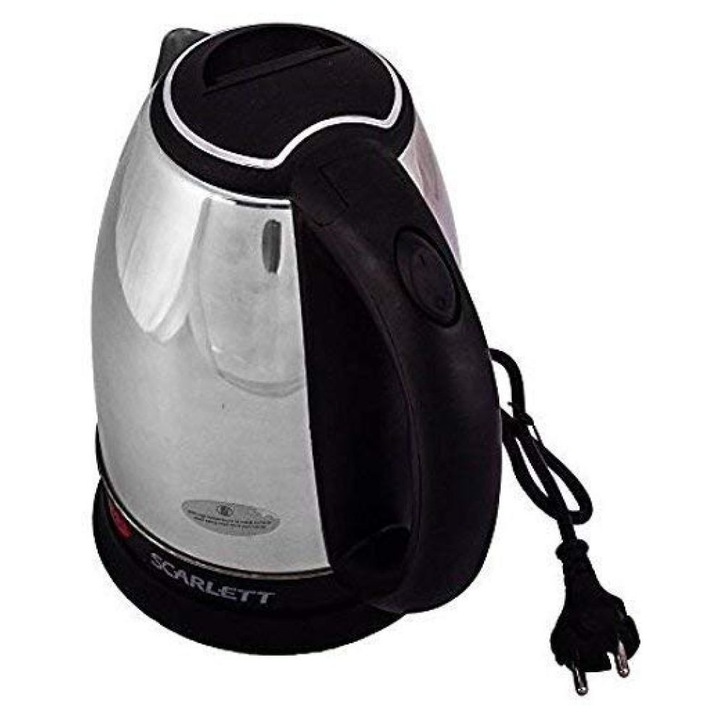 Fierbator Scarlett, 2L, 1500W, Inox, Declansare automata, 203x165x230 mm